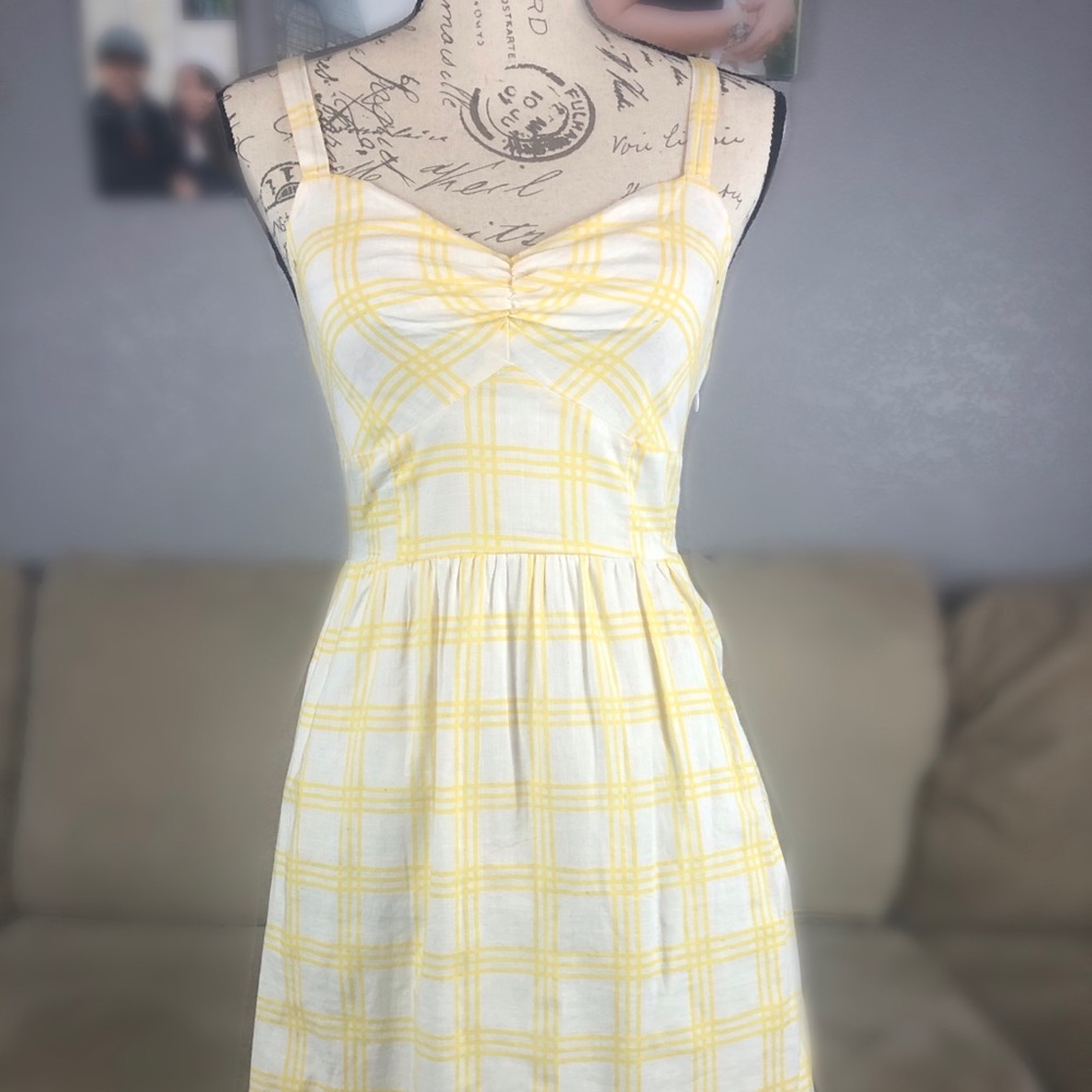 ‼️MOVING SALE‼️ Above Knee Plaid Sundress